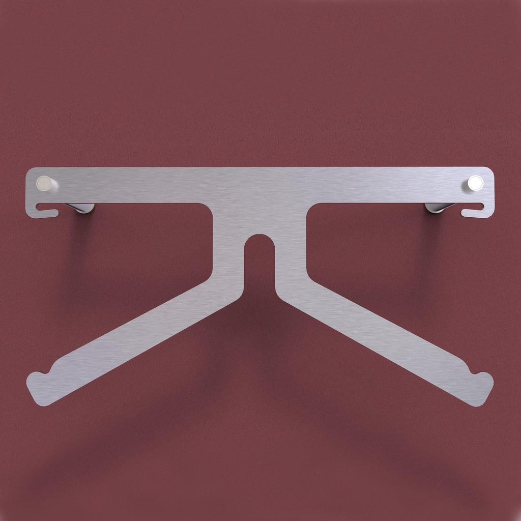 Servomuto design moderno a muro in acciaio Keaton 1