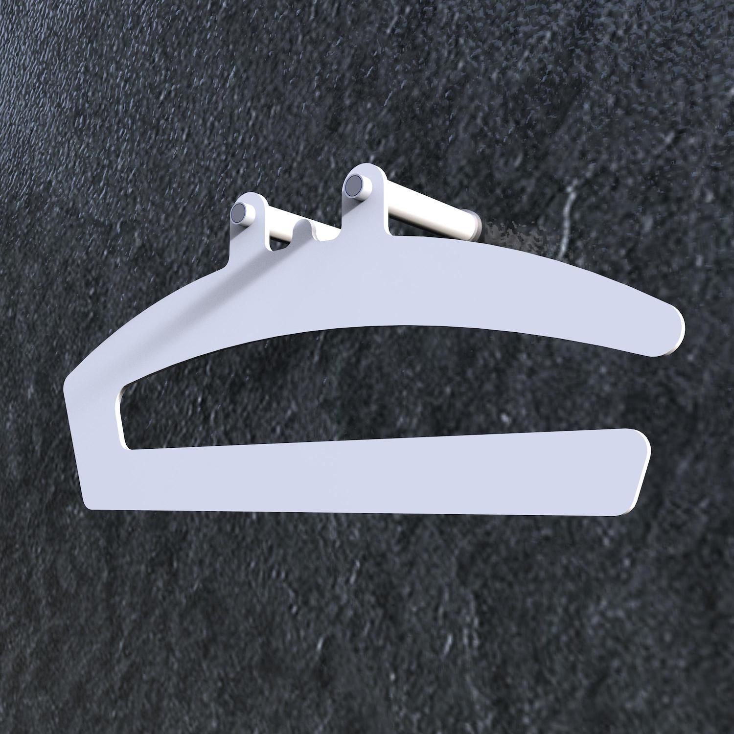 Servomuto a muro indossatore da camera Anson