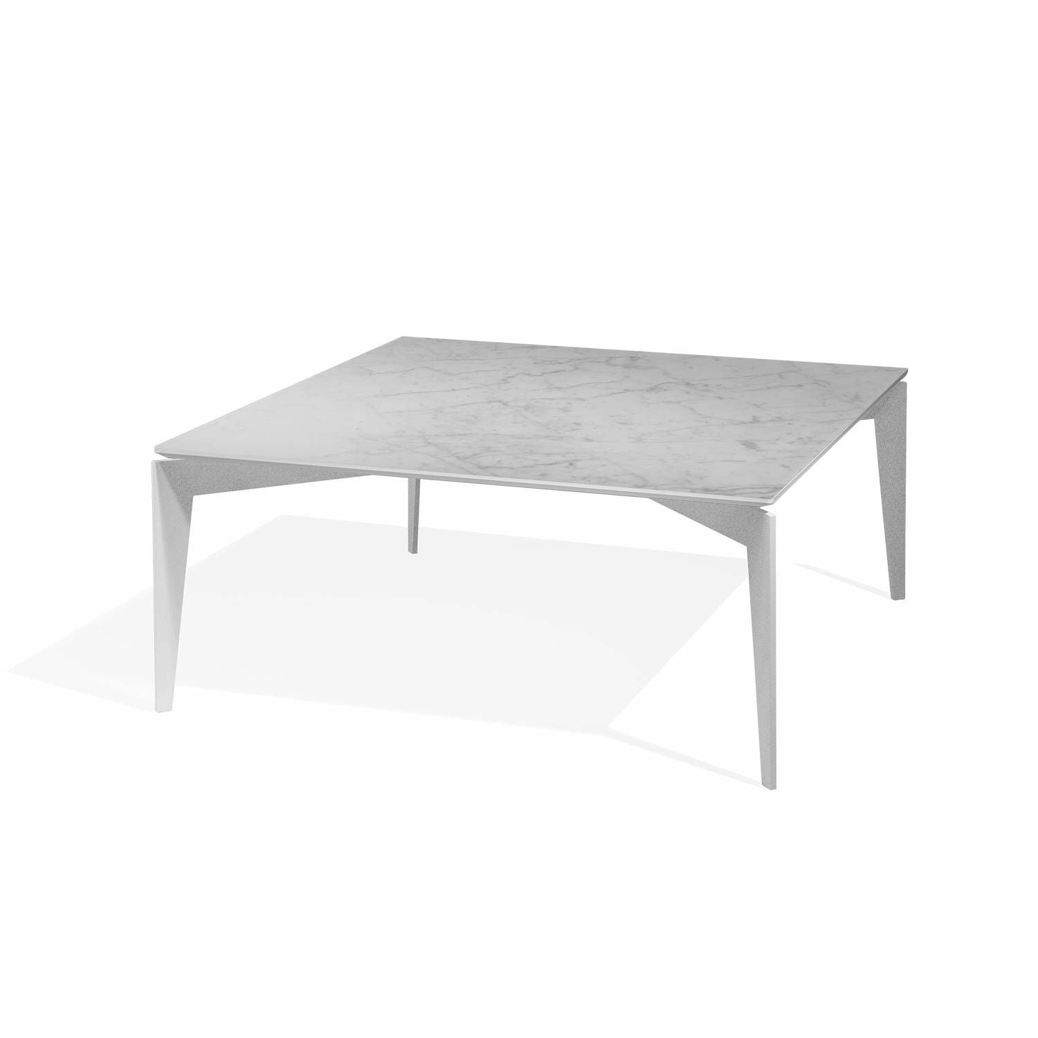 Tavolino da salotto con piano in marmo Jeremy M