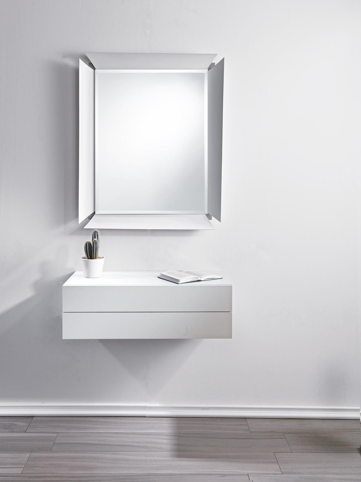 Cassettiera + specchio Unit