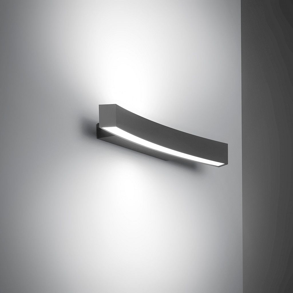 Lampada applique a LED in alluminio bianco Bellai Home