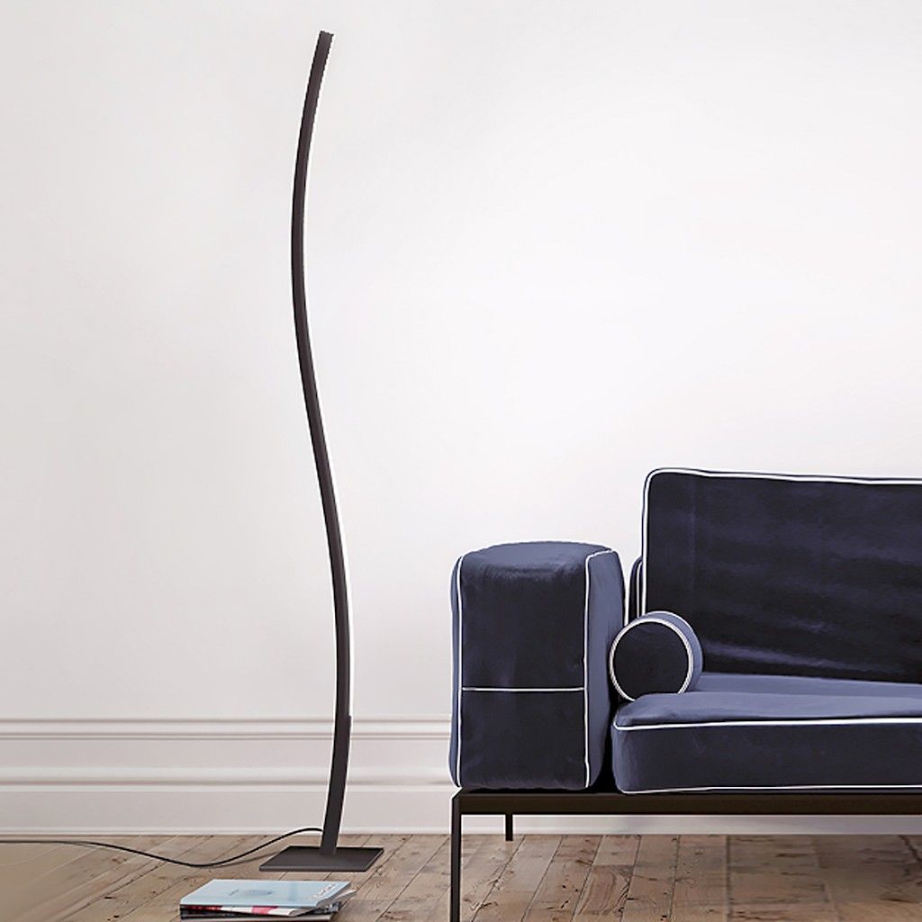 Lampada da terra a LED Curve