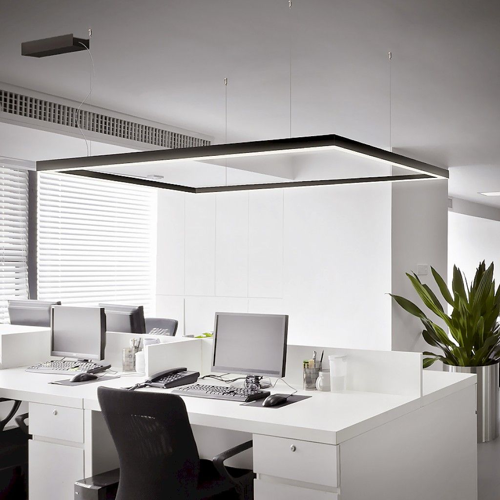 Lampada a sospensione a LED rettangolare Edge