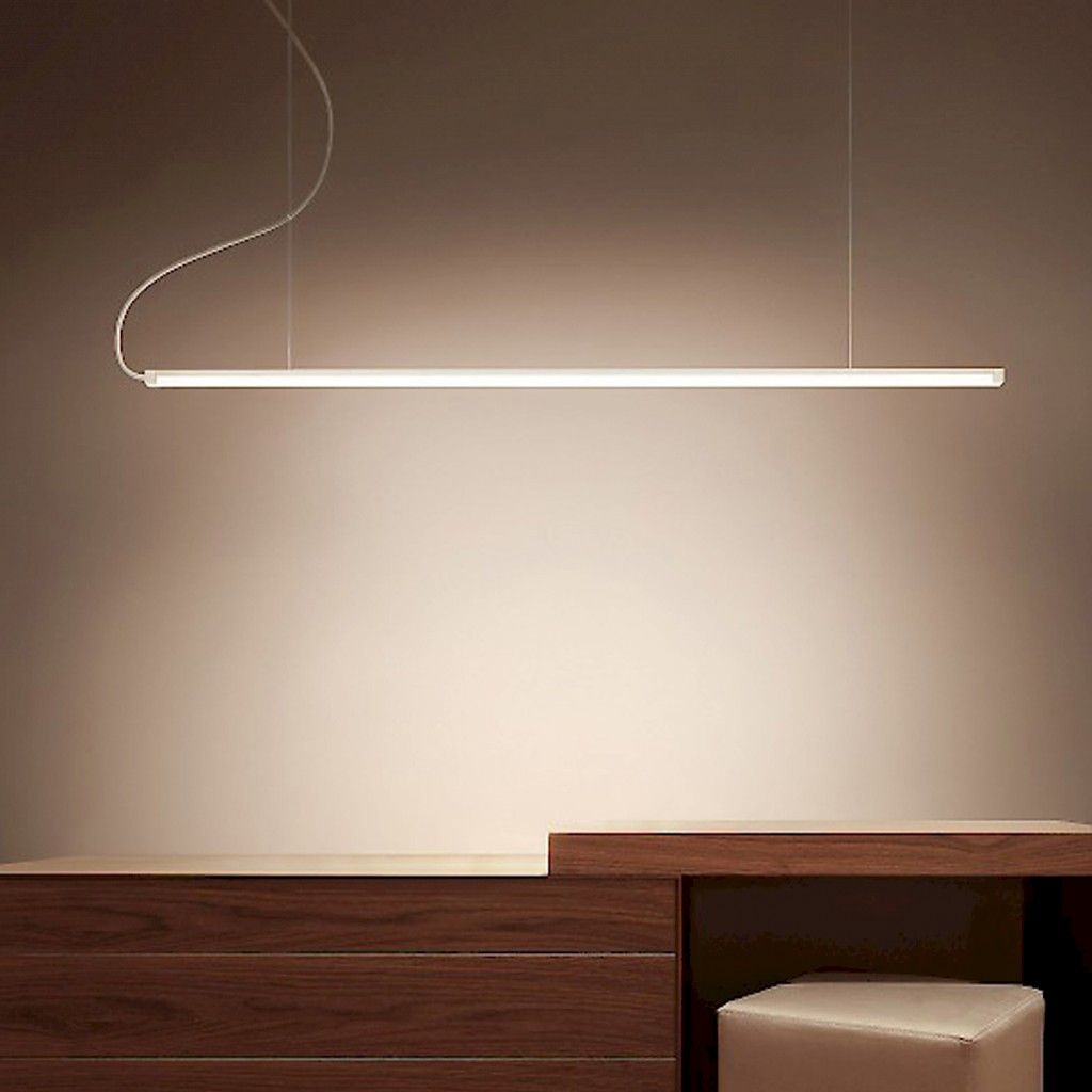 Lampadario sospensione a LED lineare Lieve