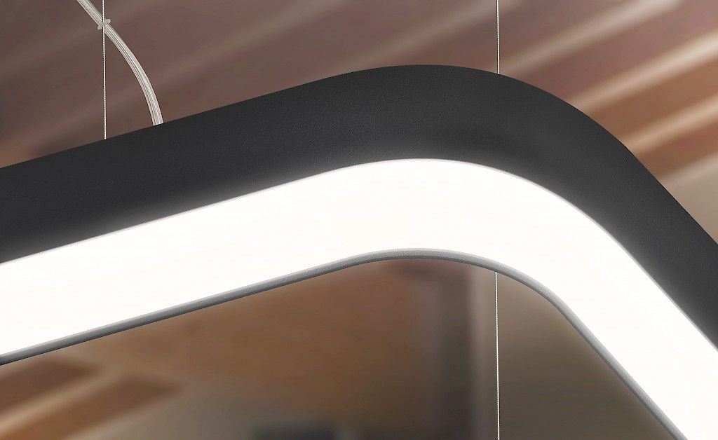Lampadario a sospensione a LED design Shape