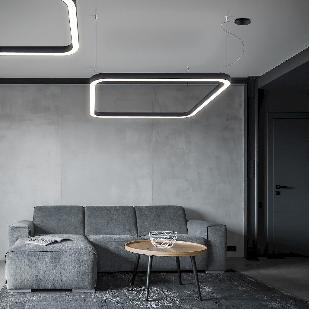 Lampadario a sospensione a LED design Shape