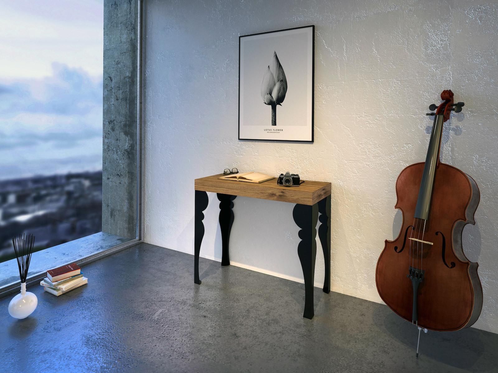 Tavolo consolle allungabile per 14 persone Askim