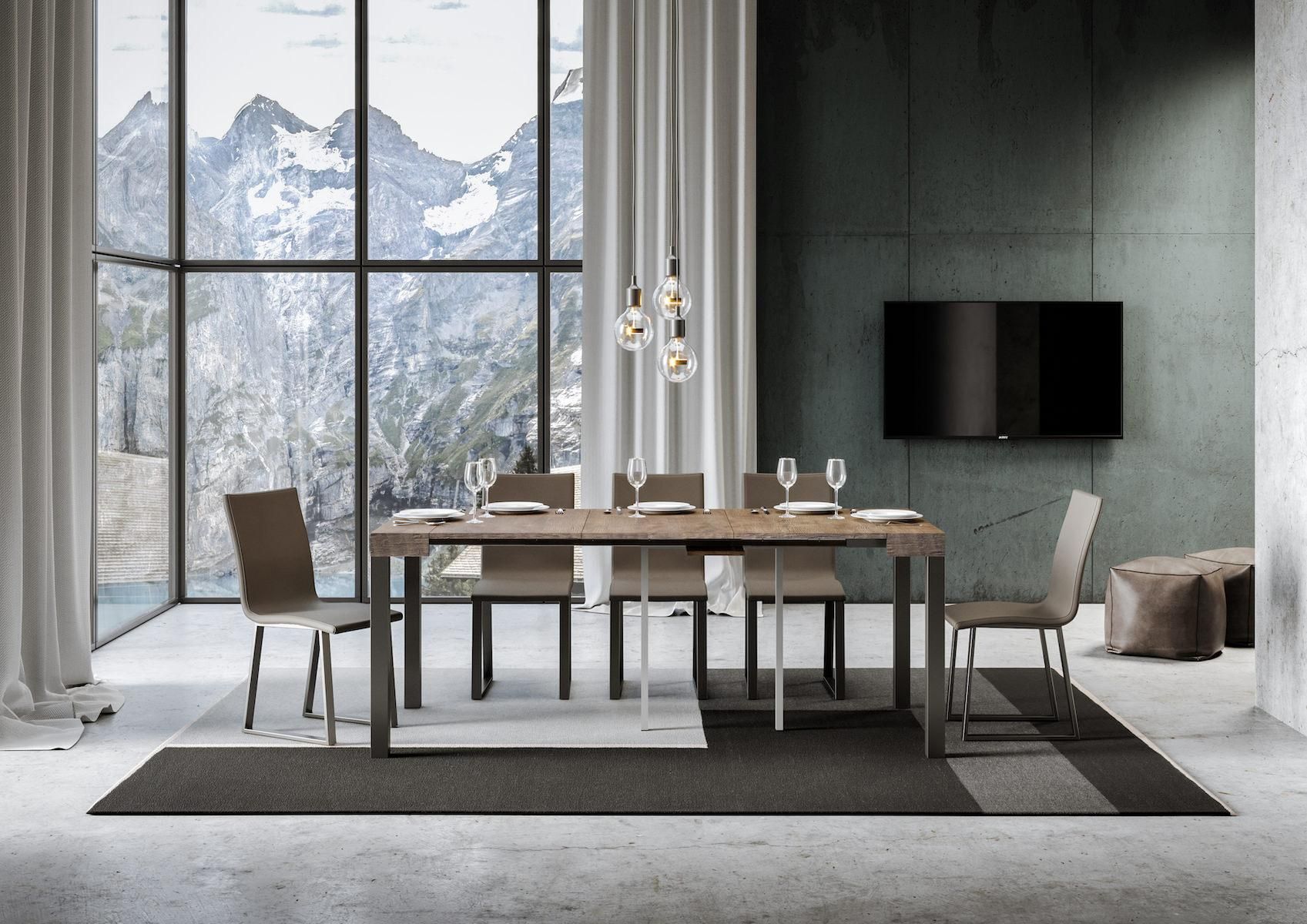 Consolle allungabile design moderno Sannidal