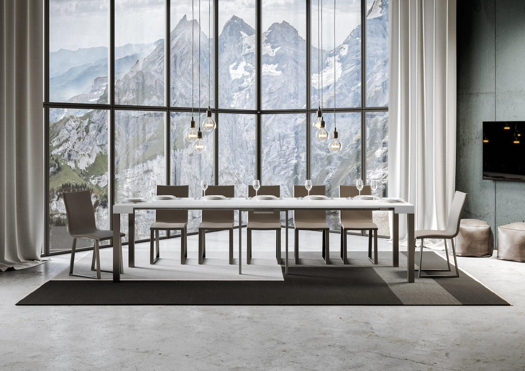 Consolle allungabile design moderno Sannidal