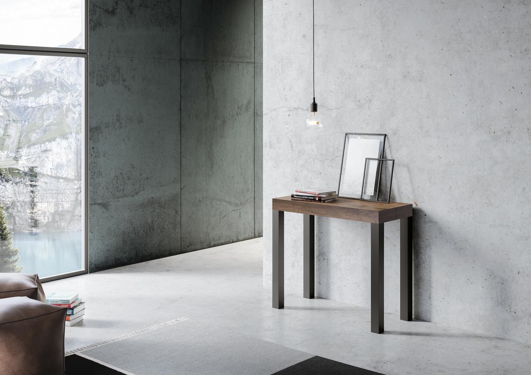 Consolle allungabile design moderno Sannidal