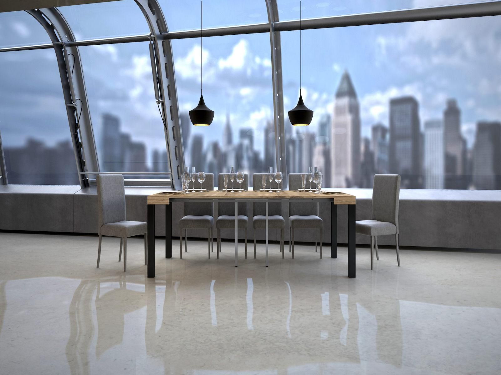 Consolle allungabile design moderno Sannidal