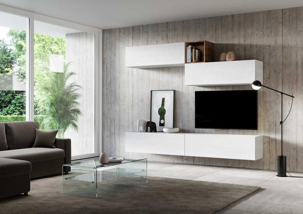 Parete attrezzata design moderno Darius A01