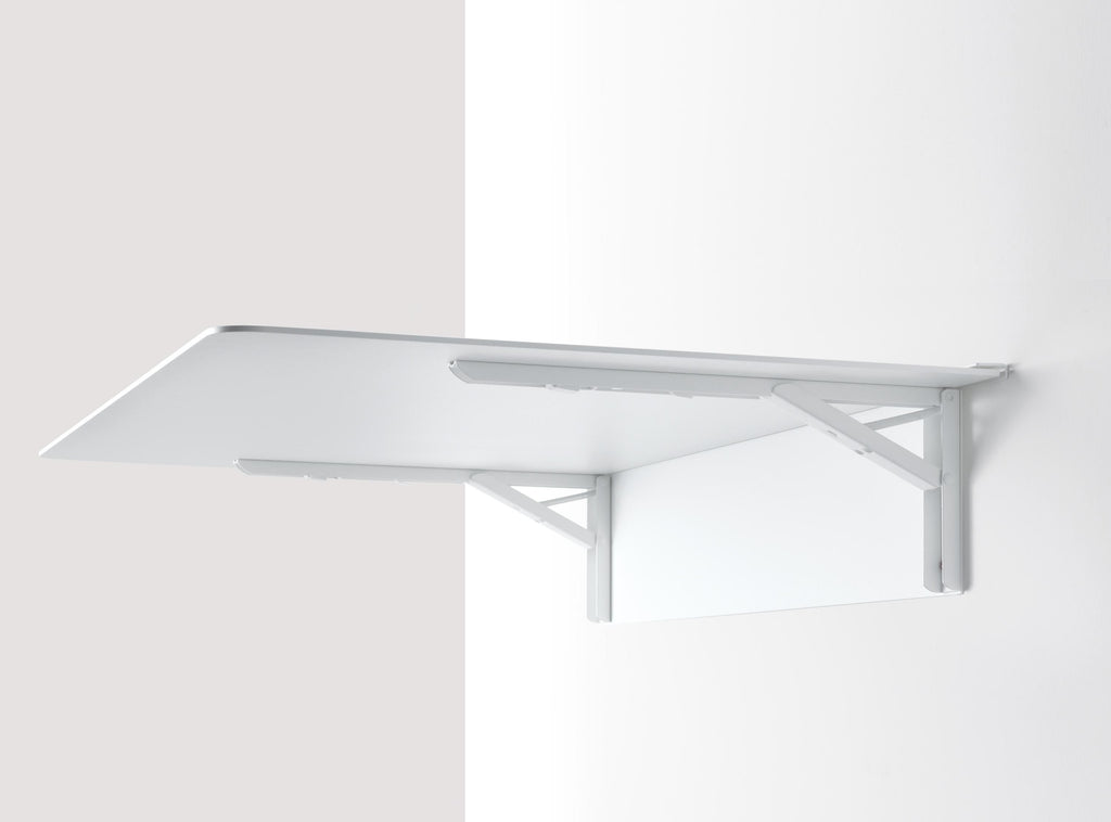 Scrivania a scomparsa richiudibile a muro in alluminio Turing