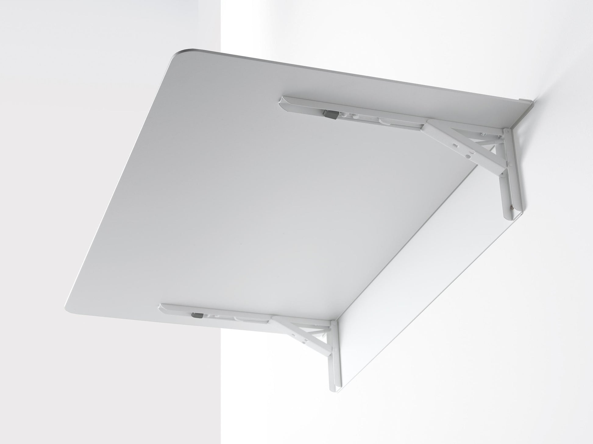 Scrivania a scomparsa richiudibile a muro in alluminio Turing