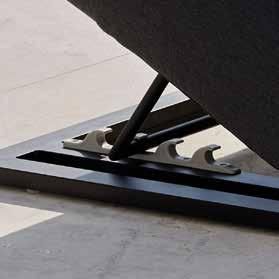 Lettino prendisole per arredo giardino Joy di Grattoni Idol