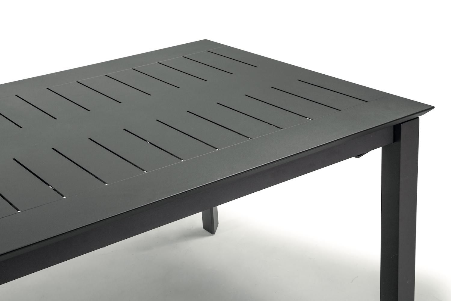 Tavolo da esterno allungabile in alluminio Panarea