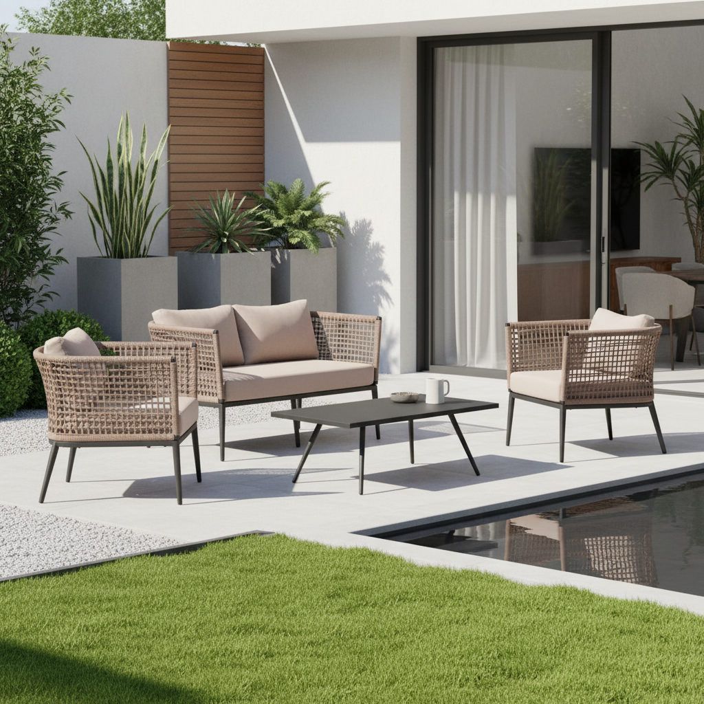 Set da giardino design moderno Cuba 2