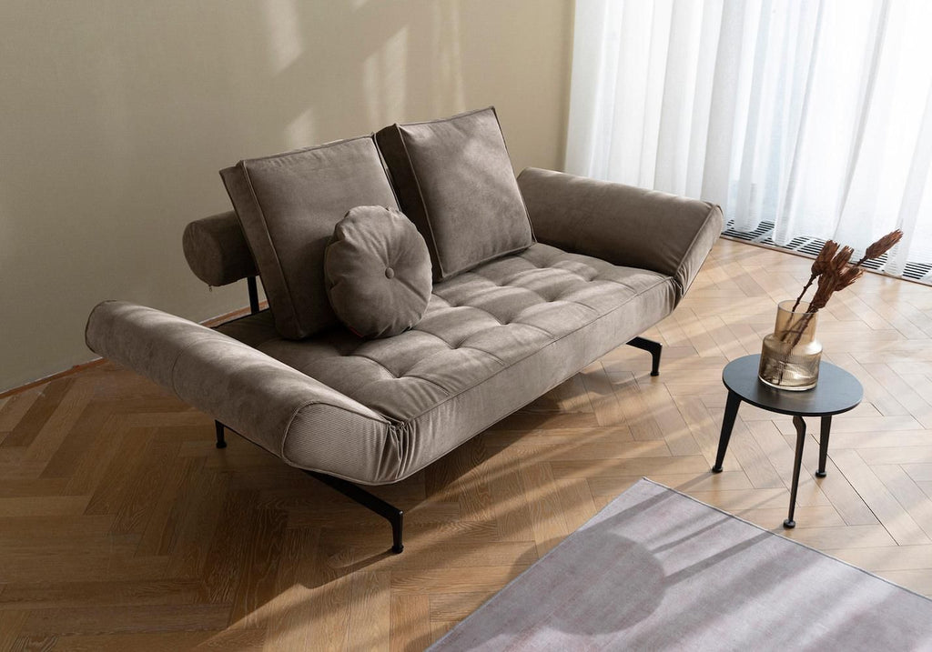 Divano letto singolo Ghia con materasso a molle