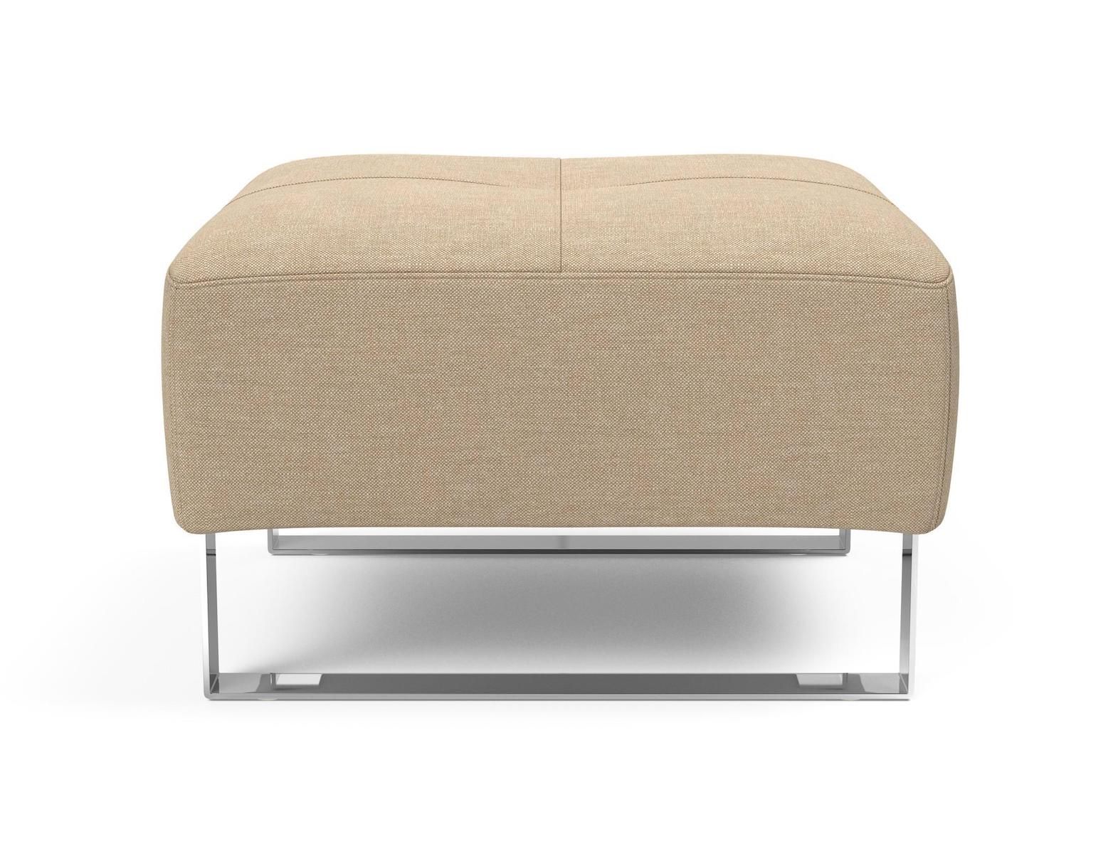 Pouf imbottito in tessuto Supremax Deluxe