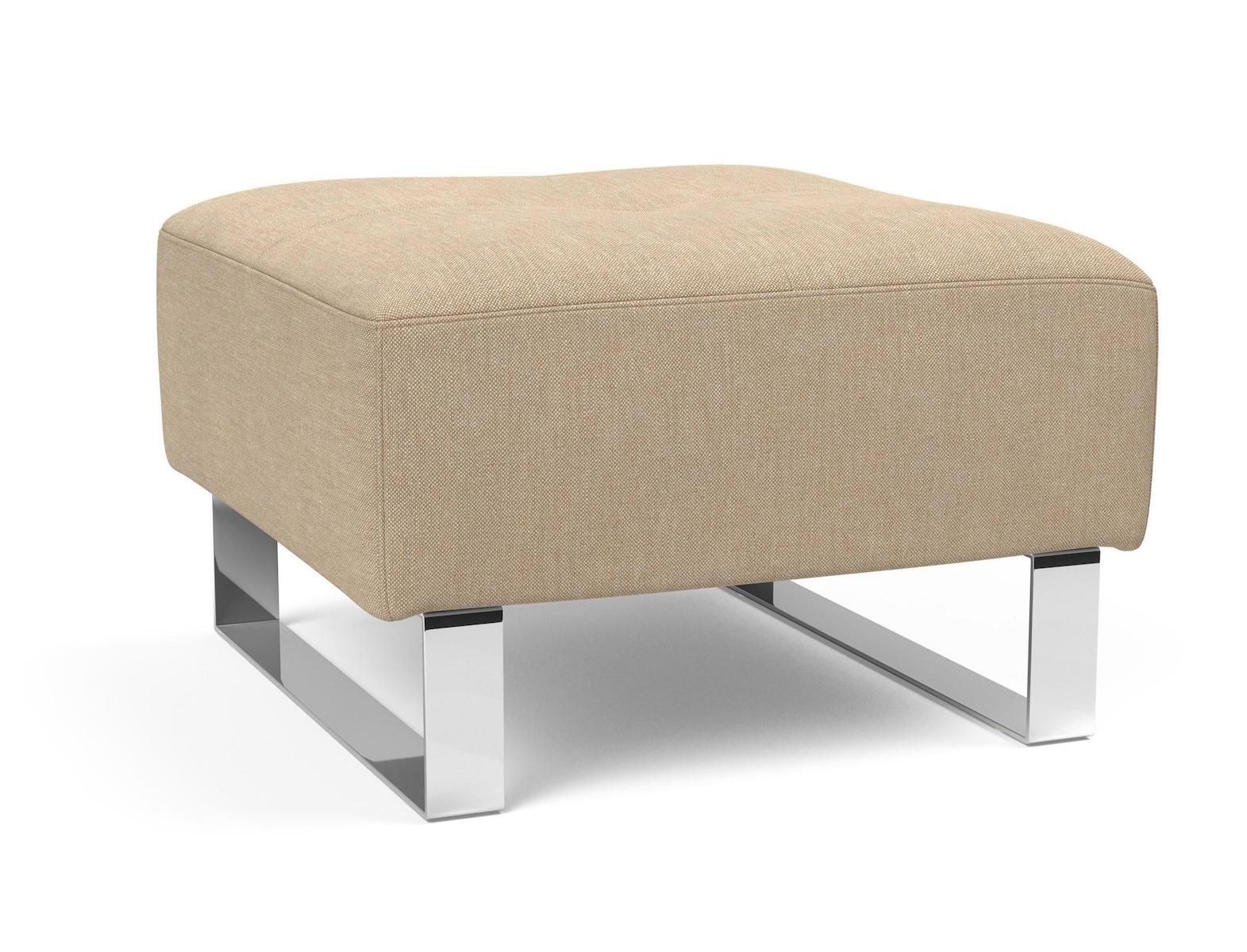 Pouf imbottito in tessuto Supremax Deluxe