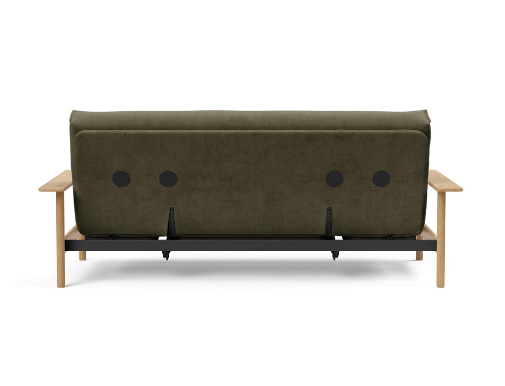 Divano letto due posti Balder materasso a molle