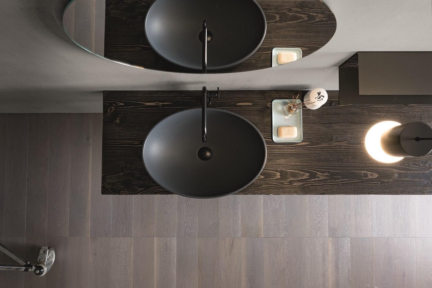 Mobili bagno in abete Old Wood 4 di Loetrà