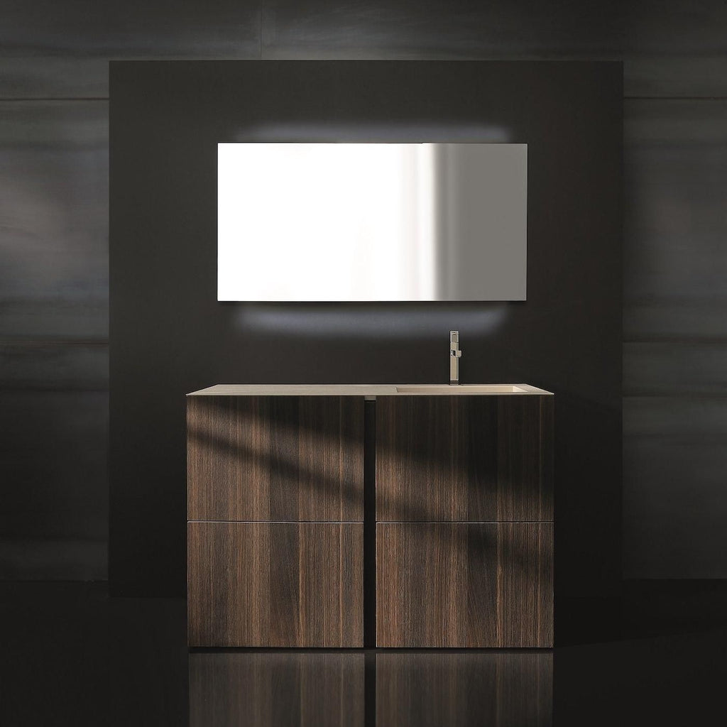 Set mobili bagno in rovere Crono 1 di Loetrà