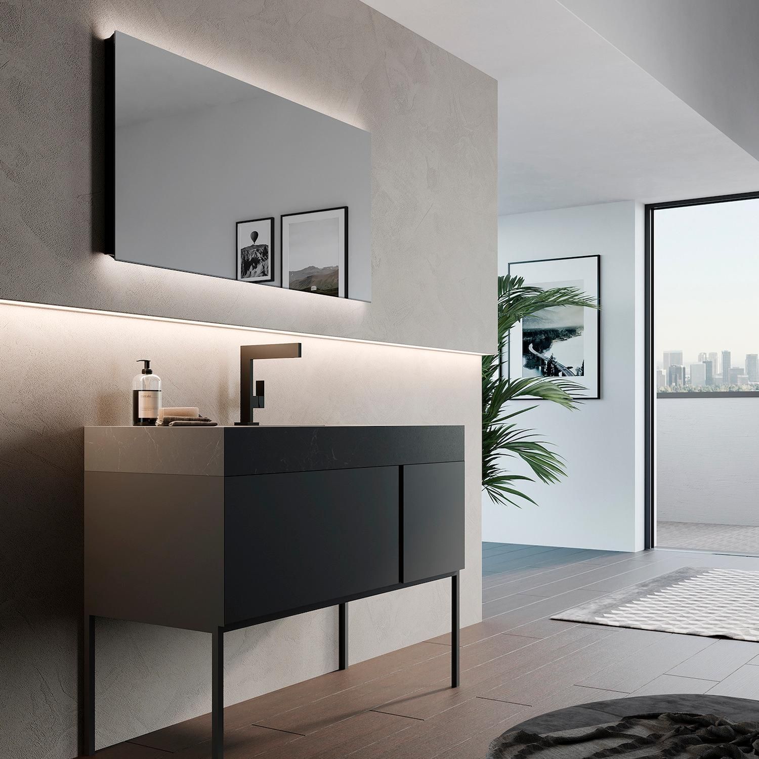 Mobili bagno design Esigo 4 di Loetrà