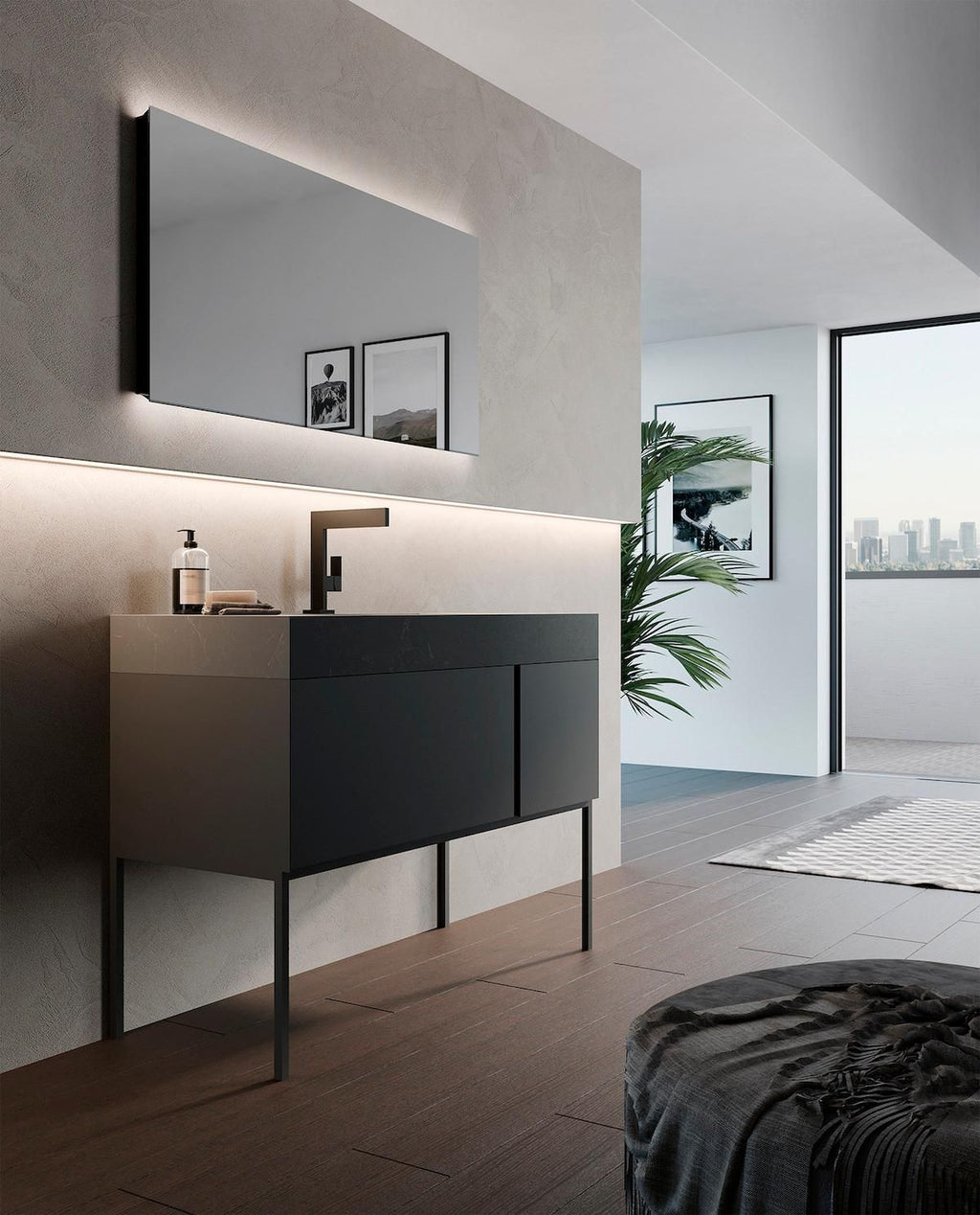 Mobili bagno design Esigo 4 di Loetrà