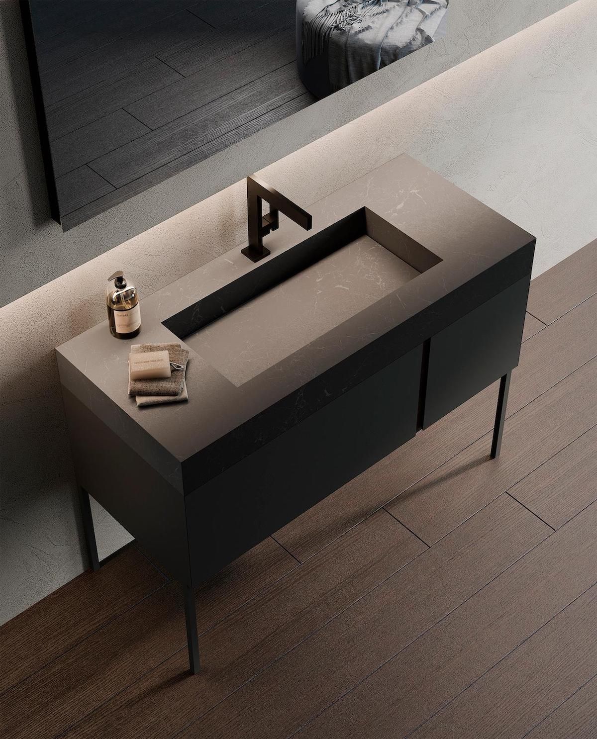 Mobili bagno design Esigo 4 di Loetrà