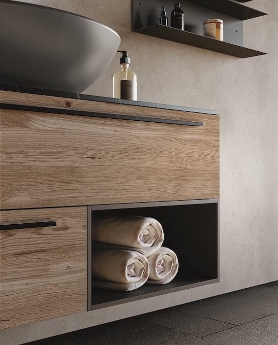 Mobili bagno in legno Style 5 di Loetrà