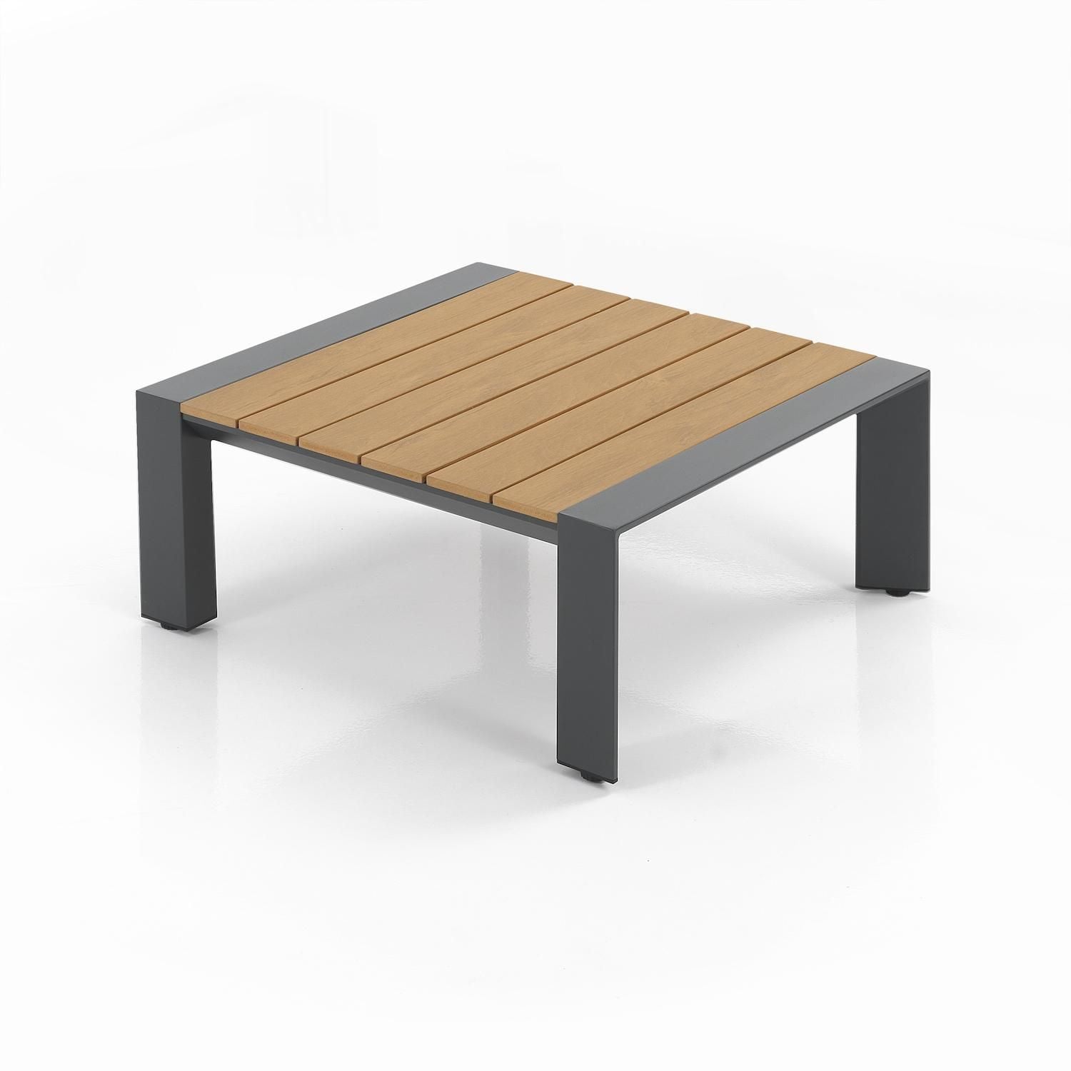 Salotto da giardino angolare con tavolino Manacor