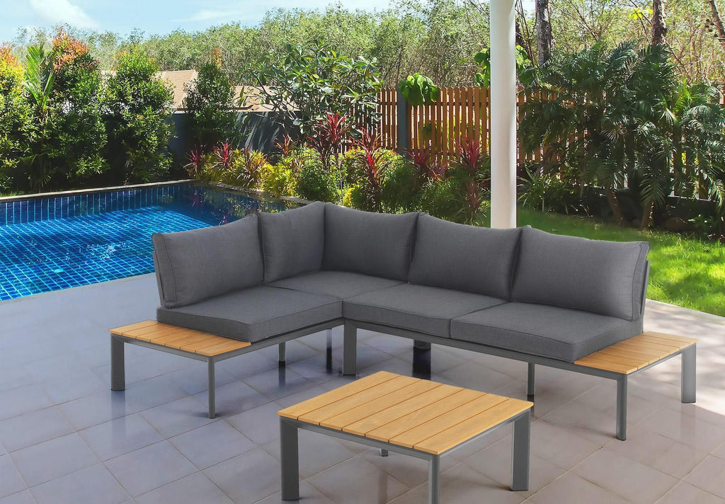 Salotto da giardino angolare moderno Camarillo