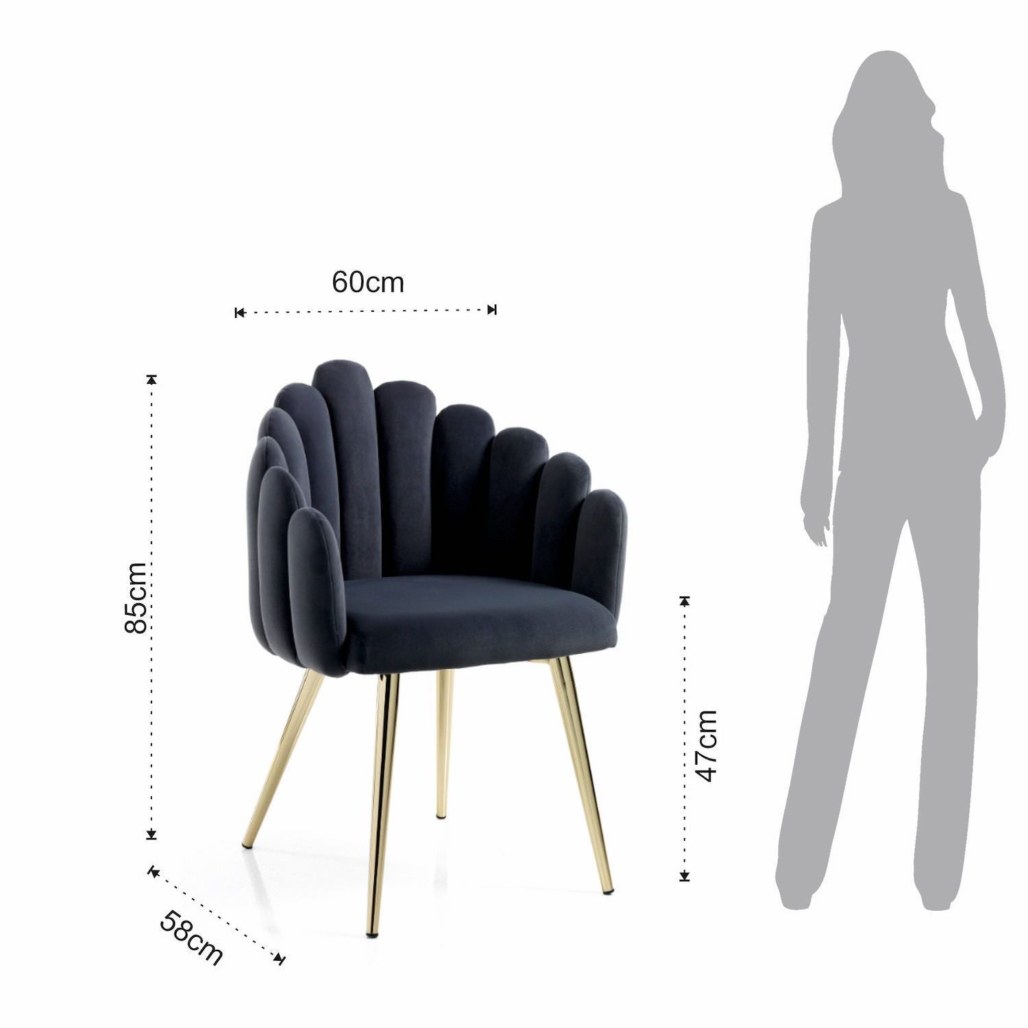 Sedia poltrona Sigrid