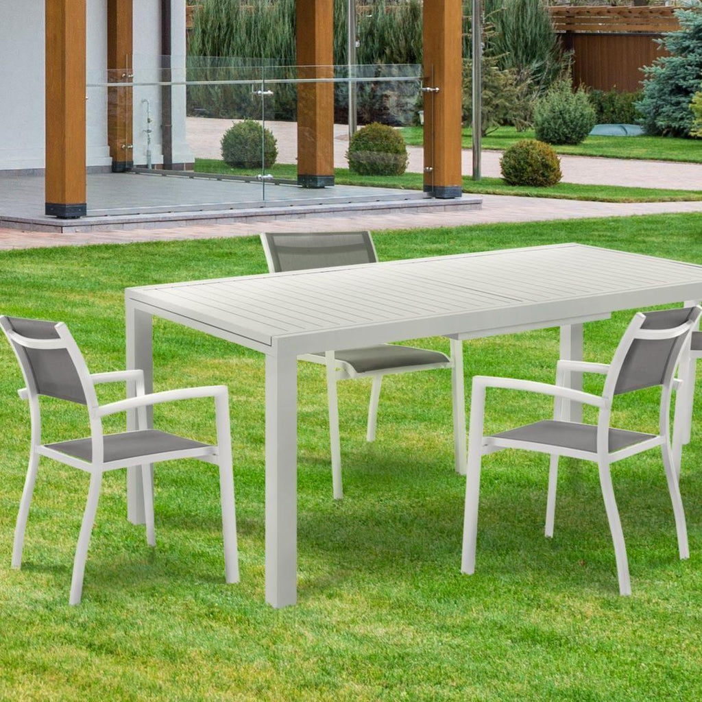 Coppia sedie da giardino con braccioli Xena