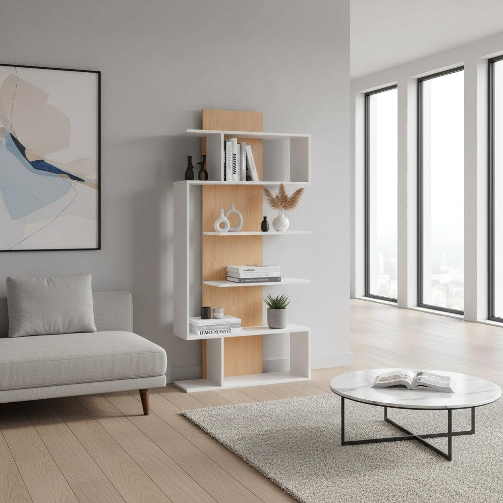 Libreria verticale a colonna design moderno Beryl