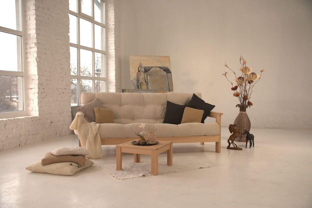 Divano letto in legno massello di faggio Kolari