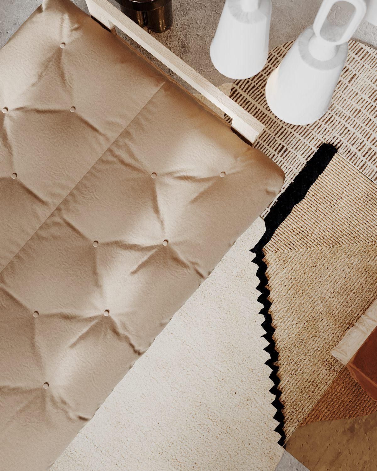 Divano letto in legno massello di faggio Kolari