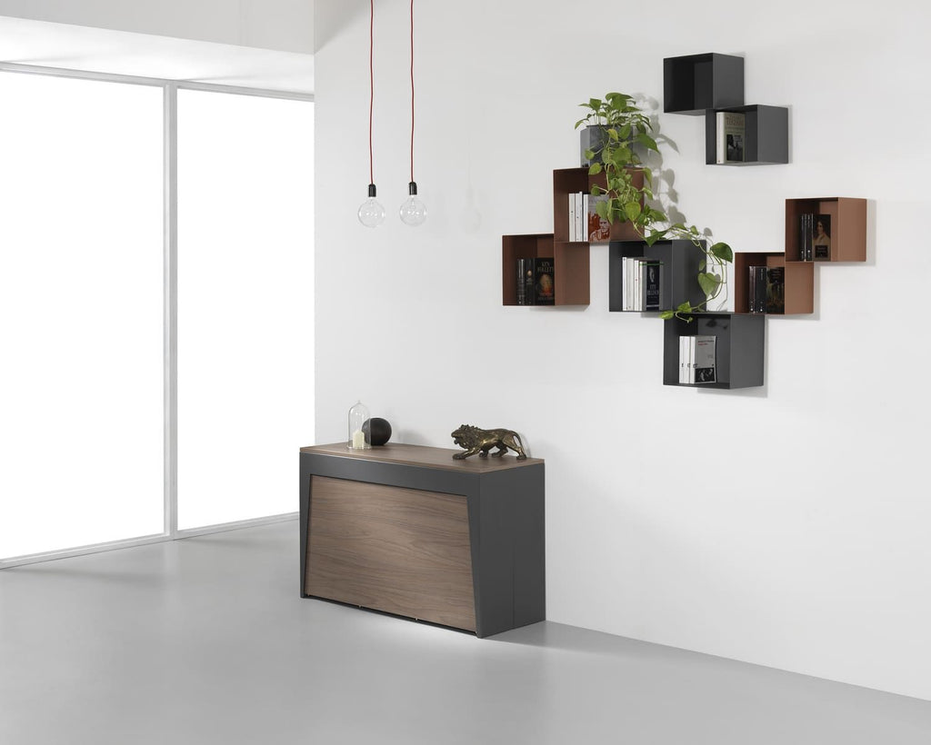 Tavolo consolle allungabile con sedie Glen