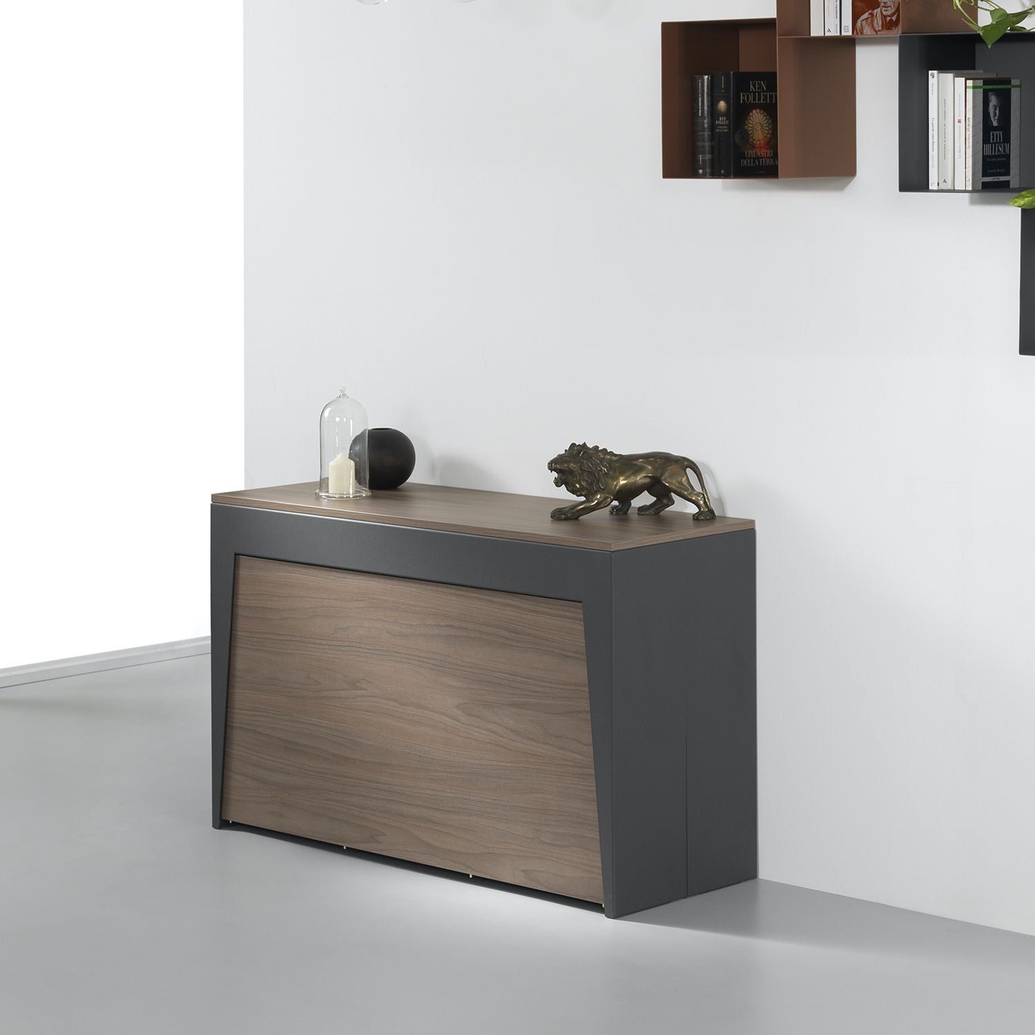 Tavolo consolle allungabile con sedie Glen