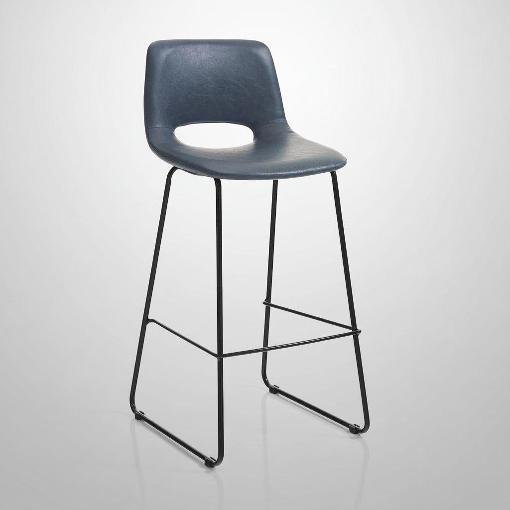 Coppia sgabelli design moderno Samuel Grey