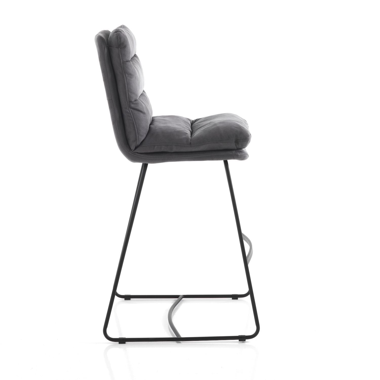 Coppia sgabelli imbottiti da cucina Maril