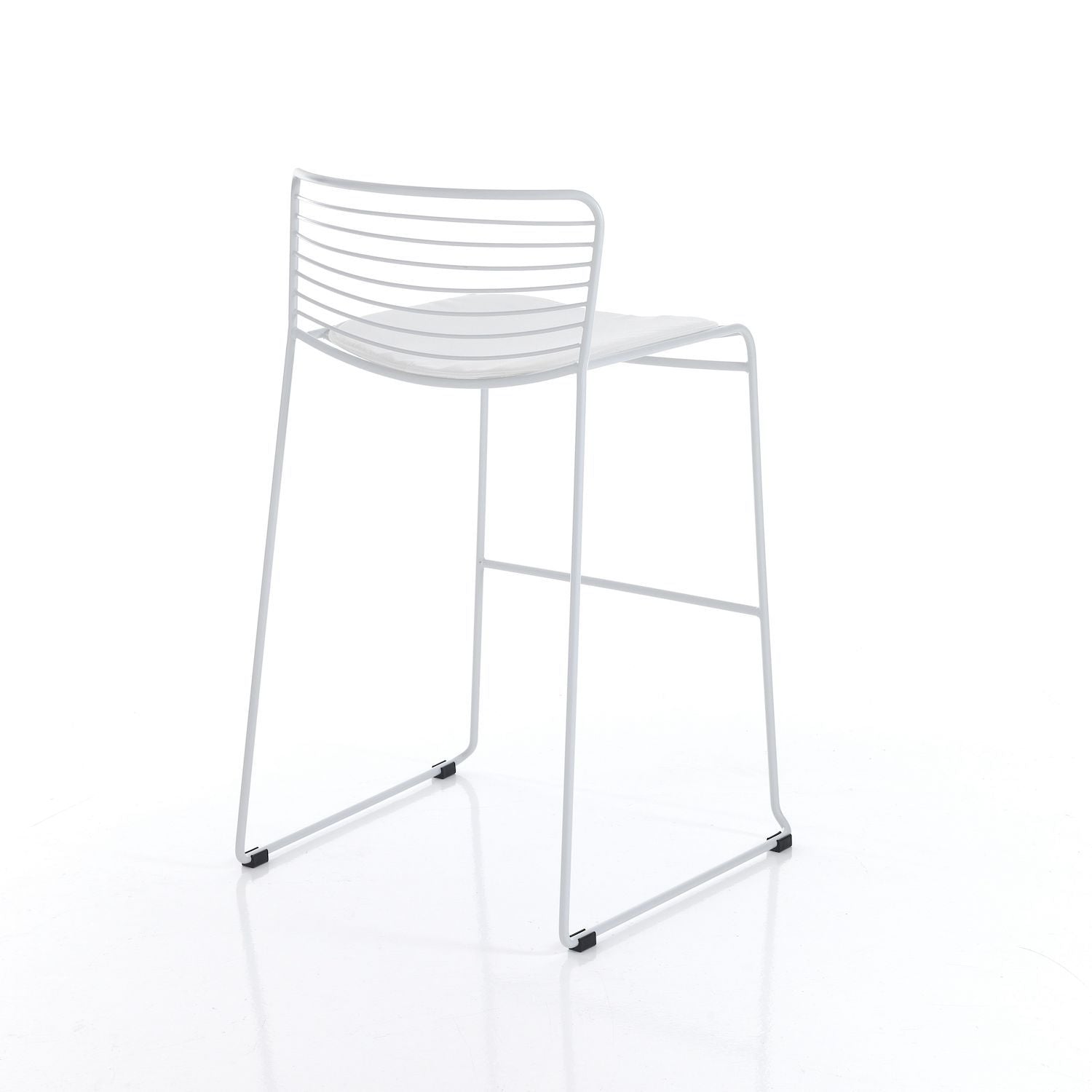 Coppia sgabelli cucina da interno/esterno Cooper White