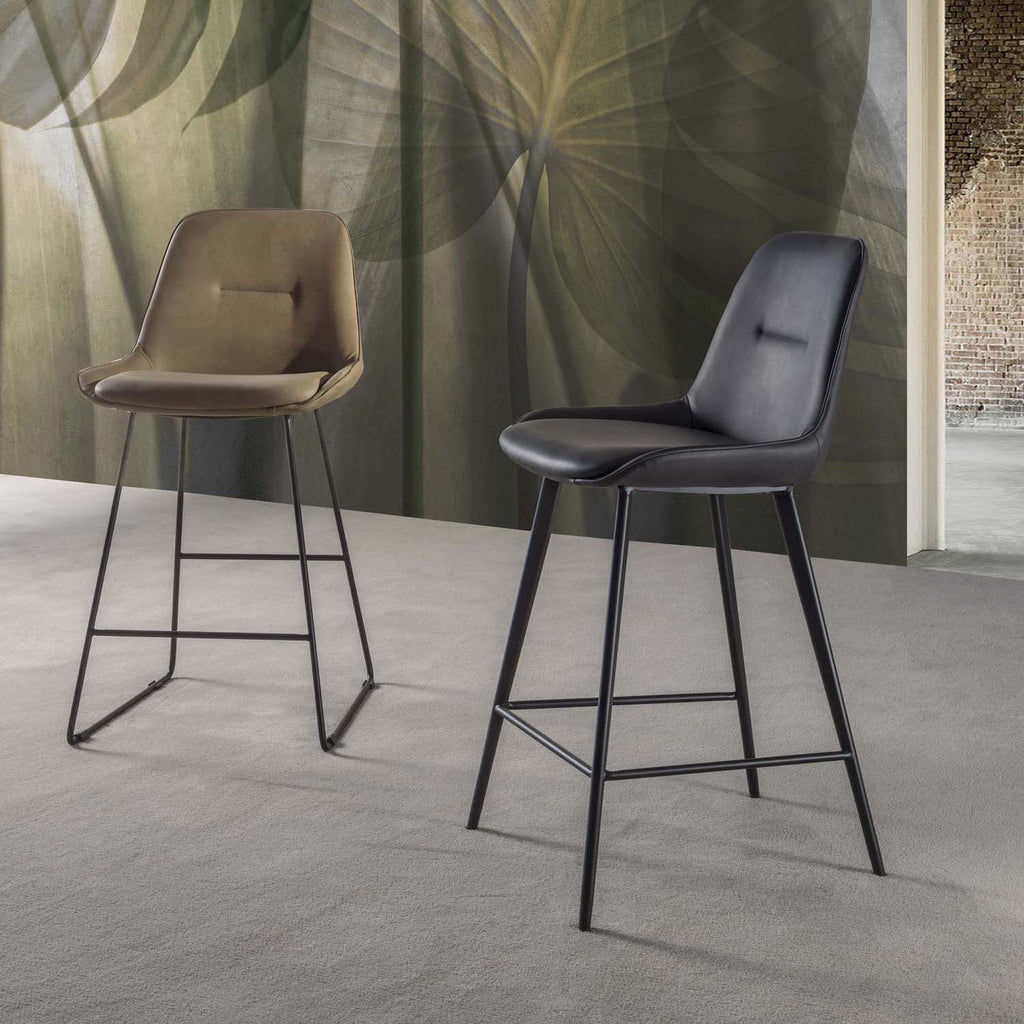 Coppia sgabelli cucina moderni Bergen Stool