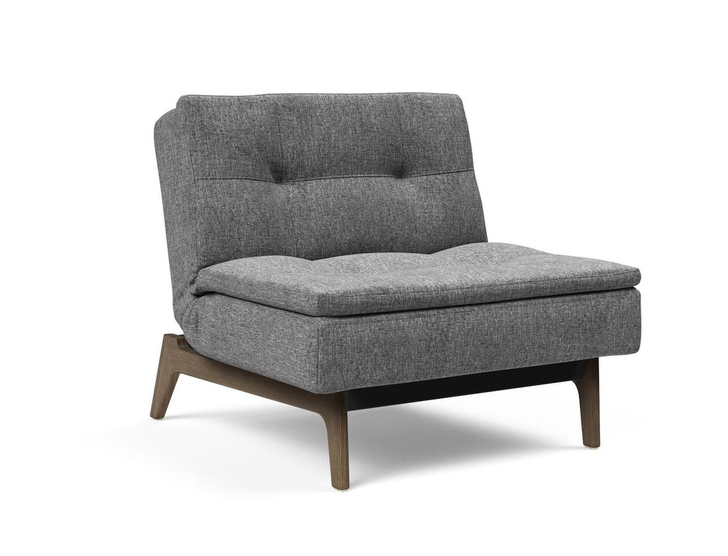 Poltrona camera da letto in tessuto Dublexo