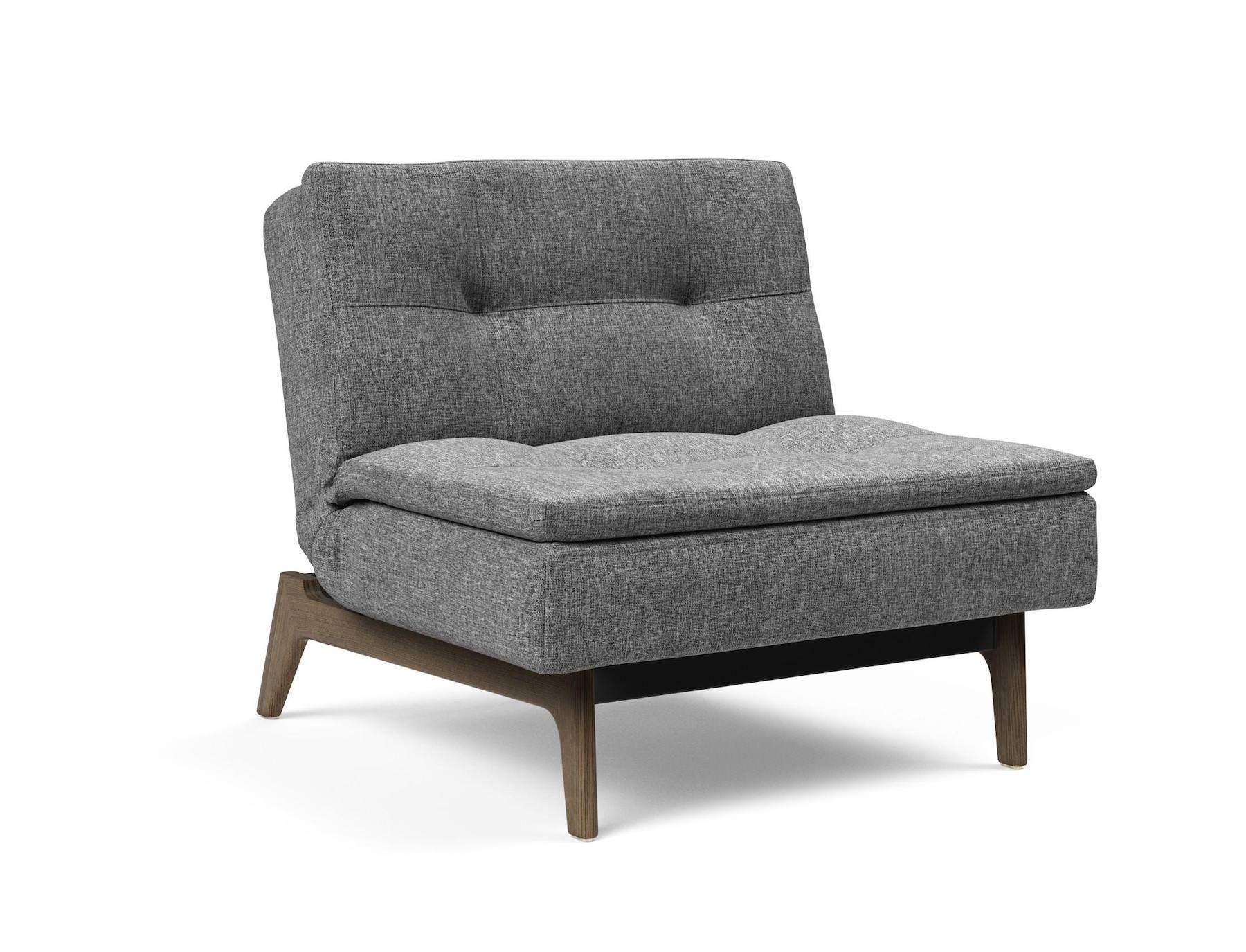 Poltrona camera da letto in tessuto Dublexo