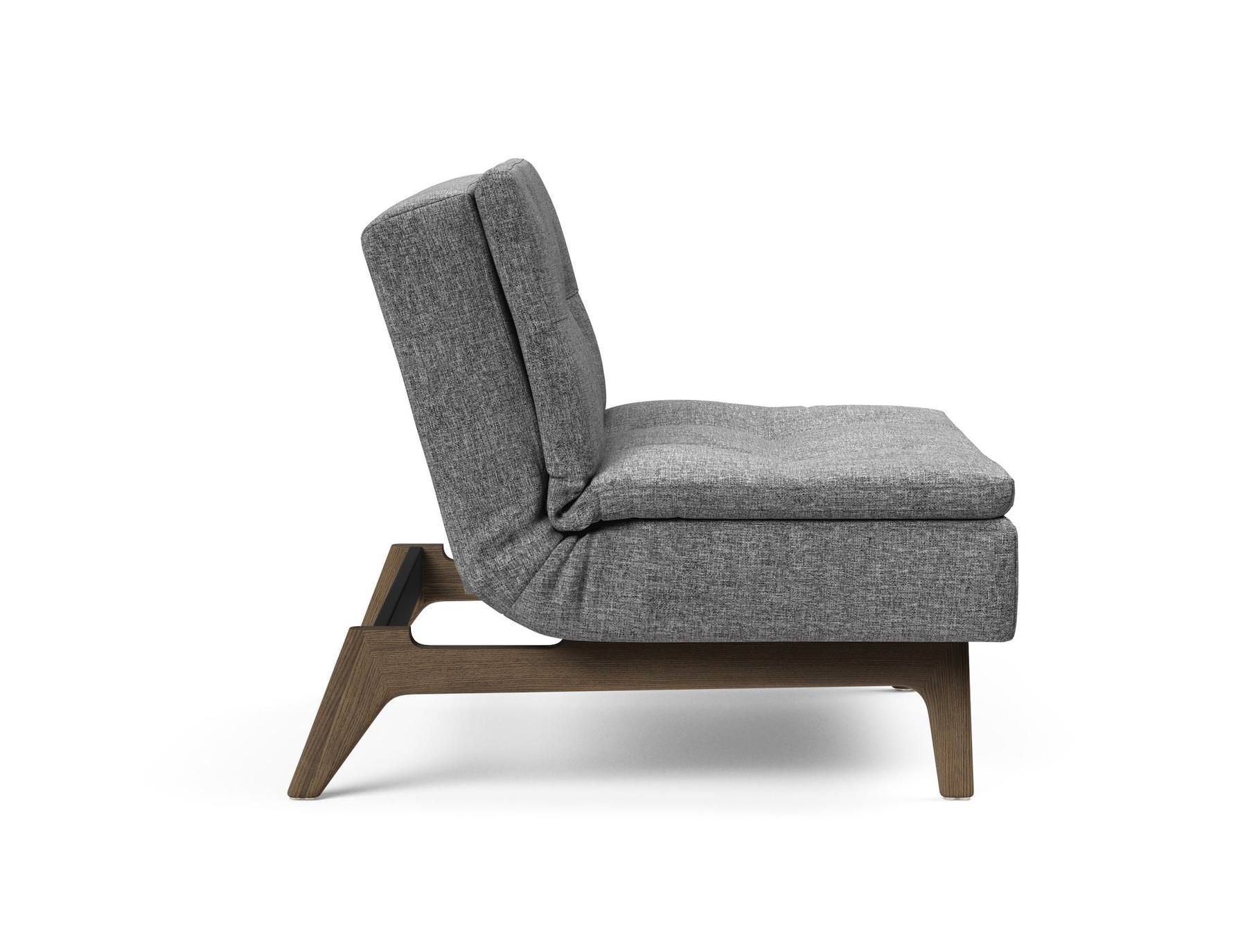 Poltrona camera da letto in tessuto Dublexo