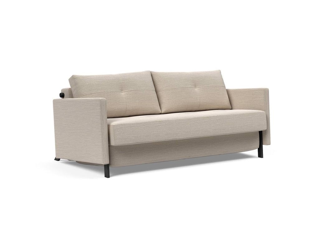 Divano letto con braccioli Cubed Arm 160