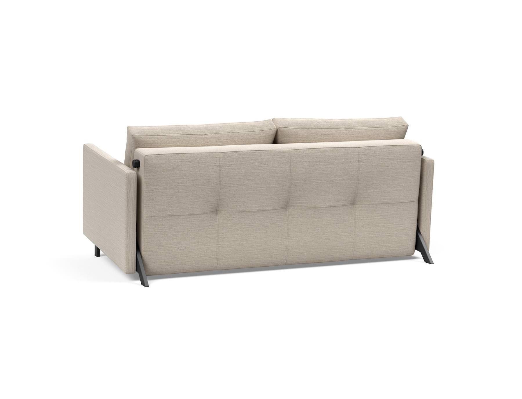 Divano letto con braccioli Cubed Arm 160