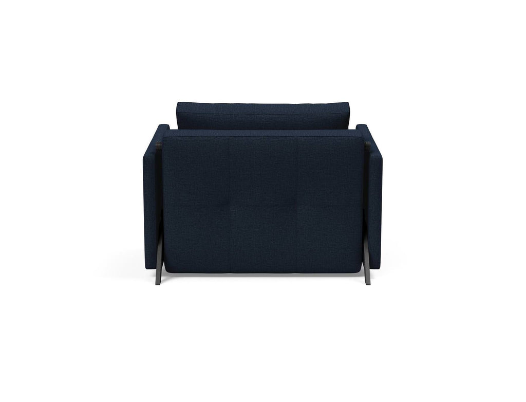 Poltrona letto con braccioli Cubed Arm 90